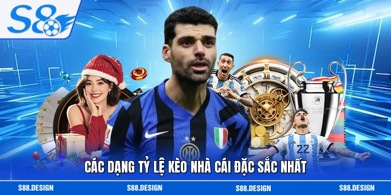 Các dạng tỷ lệ kèo nhà cái đặc sắc nhất