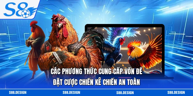 Các phương thức cung cấp vốn để đặt cược chiến kê chiến an toàn