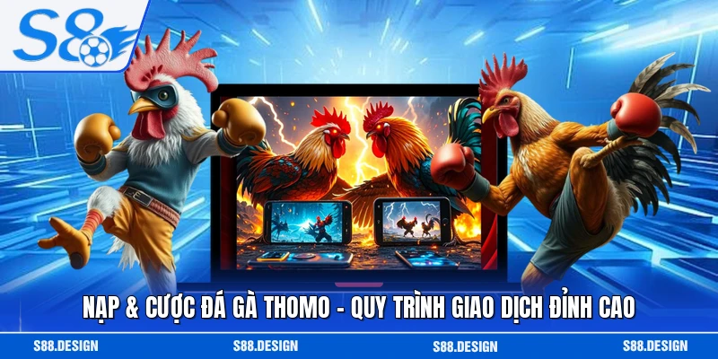 Nạp & Cược Đá Gà Thomo - Quy Trình Giao Dịch Đỉnh Cao