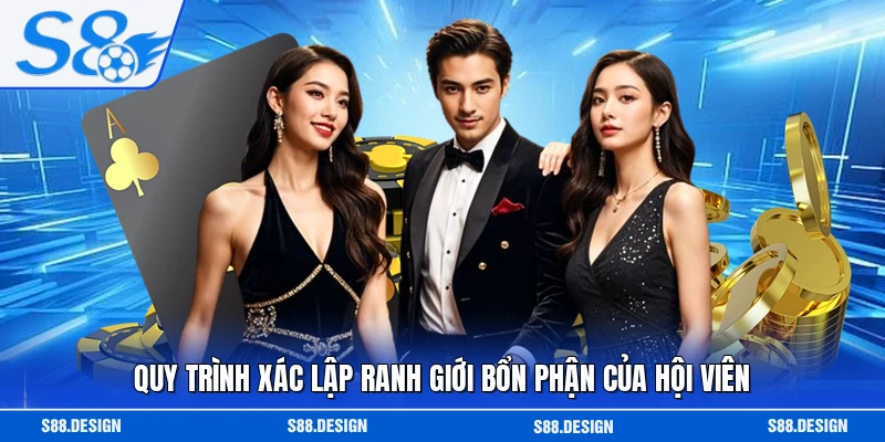 Quy trình xác lập ranh giới bổn phận của hội viên
